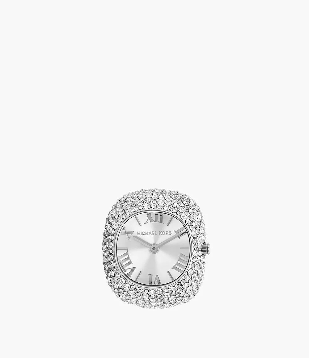 Michael Kors Rylee Two-Hand Stainless Steel Watch Ring MK4848