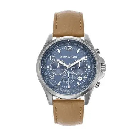 Michael Kors Pilot Chronograph Quartz Blue Dial Men's Watch MK9128