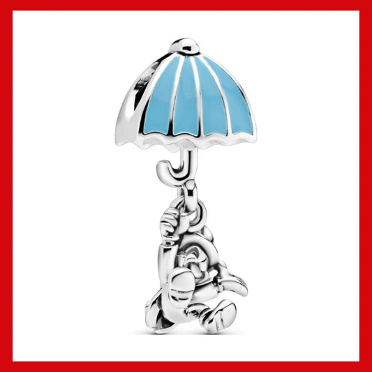 Pandora Pinocchio Jiminy Cricket Umbrella Dangle Charm