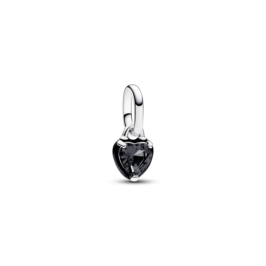 Pandora Mini pendant Pandora ME 793042C01 heart black