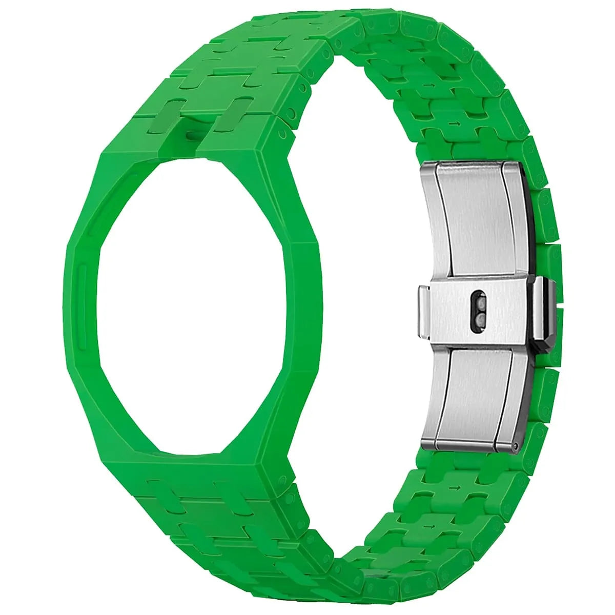 Audemars Piguet x Swatch Royal Pop GREEN EIGHT SSX03G100N Unisex Green Ceramic Watch