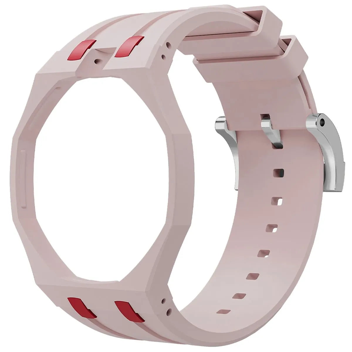 Audemars Piguet x Swatch Royal Pop OTTO ROSSO SSX03R100N Unisex Pink Dial Watch