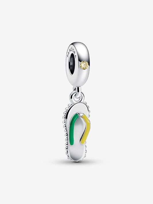 Brazilian Flip Flop Pendant Charm
