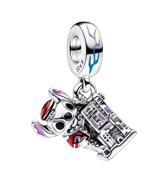 Pandora Disneyland Paris Stitch Hollywood Tower of Terror Charm