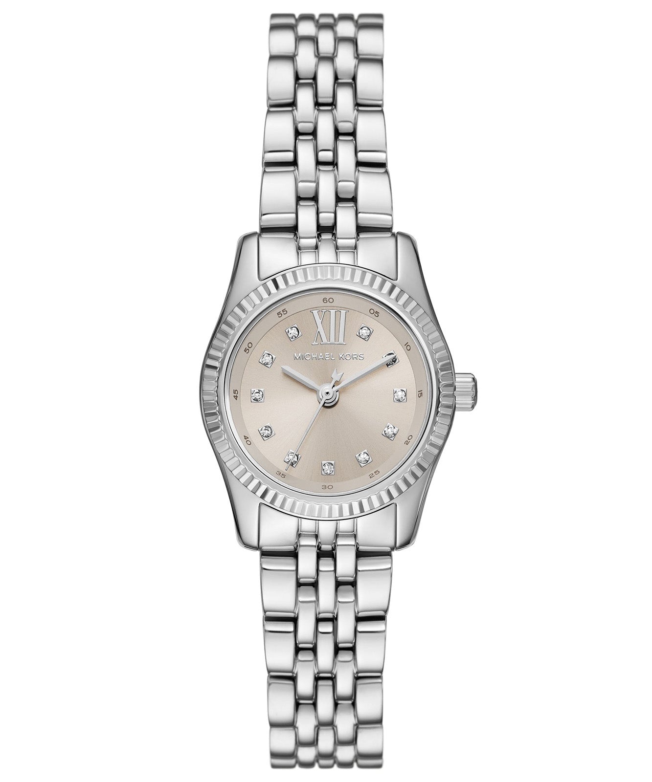 Michael Kors Ladies Silver Stainless Steel Women's Watch MK4843