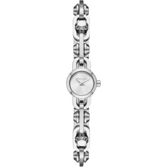 Astor Link Silver-Tone Bracelet Watch MK4872