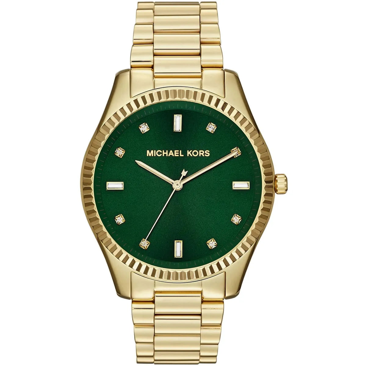 Michael Kors MK3226 Felicity Women's Green Dial Stainless Steel Band Watch