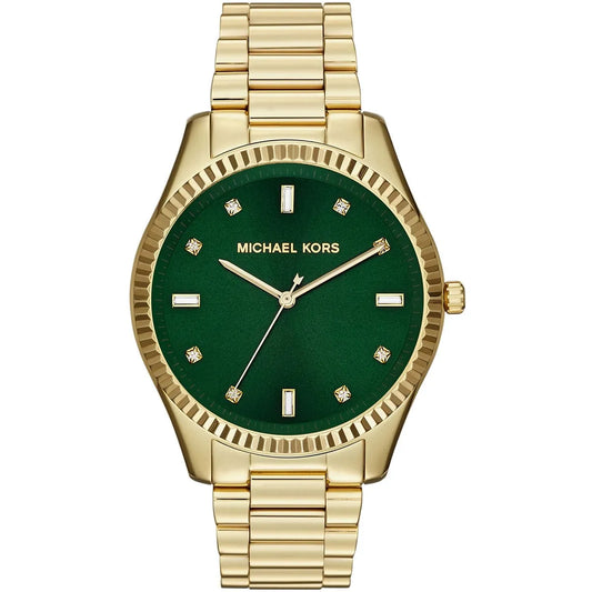 Michael Kors MK3226 Felicity Women's Green Dial Stainless Steel Band Watch