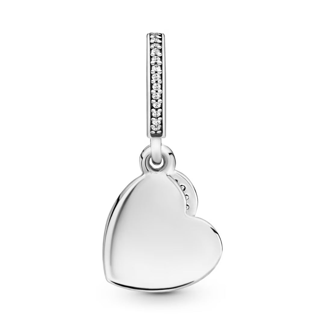 Pandora Pandora Moments Forever Friends Heart Dangle Charm