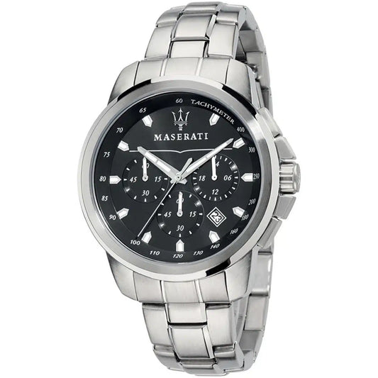 Maserati Successo Watch R8873621001 Chronograph Black Man