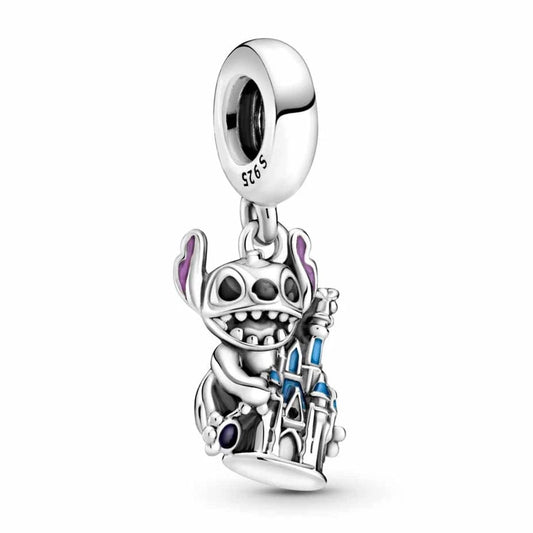 Pandora Stitch Cinderella Castle Charm