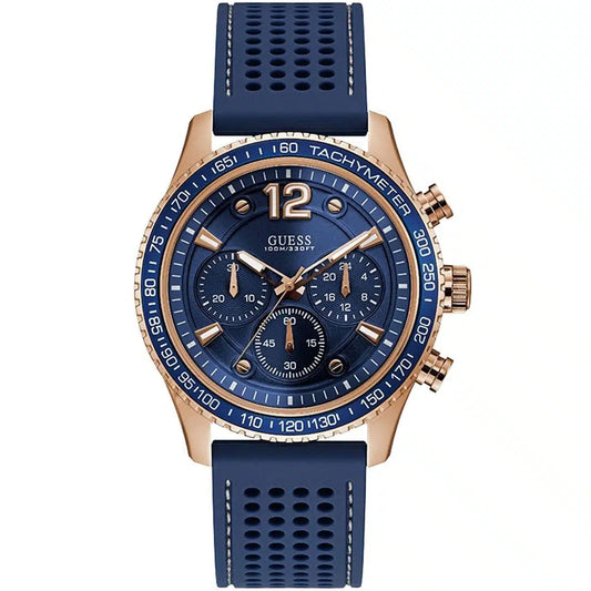 Guess W0971G3 Fleet Analog Blue Dial Men's Watch