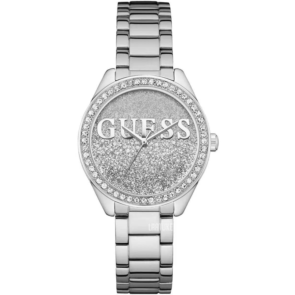 Guess w0987L1 Women's Analogue Quartz Watch Glitter Girl